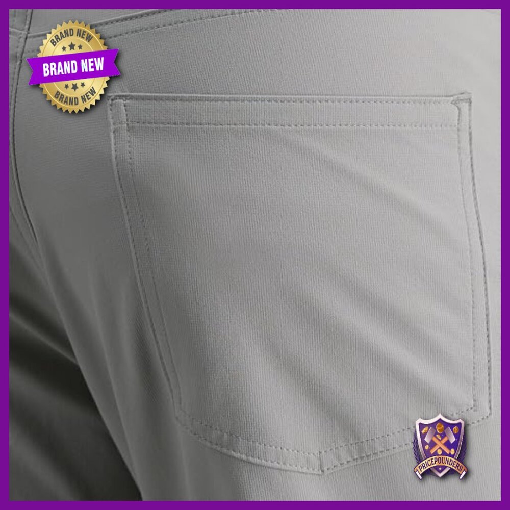 Men's Performance Stretch Tech Pants Straight Fit… - image 4